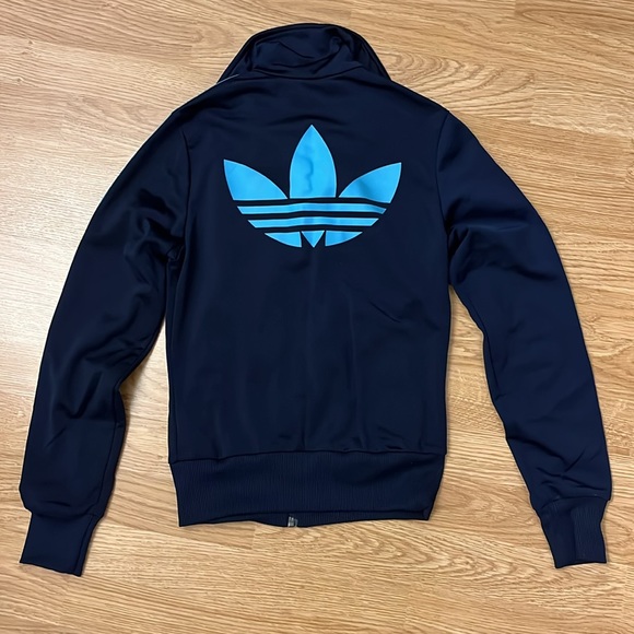 Adidas Originals Firebird Track Jacket - Navy Blue - Picture 2 of 5